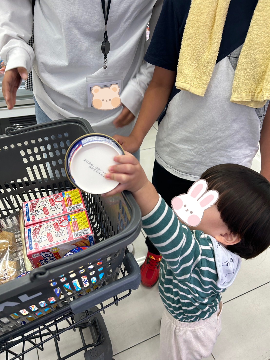 明日のおやつ買い出し🍨&コロコロドッチボール✨