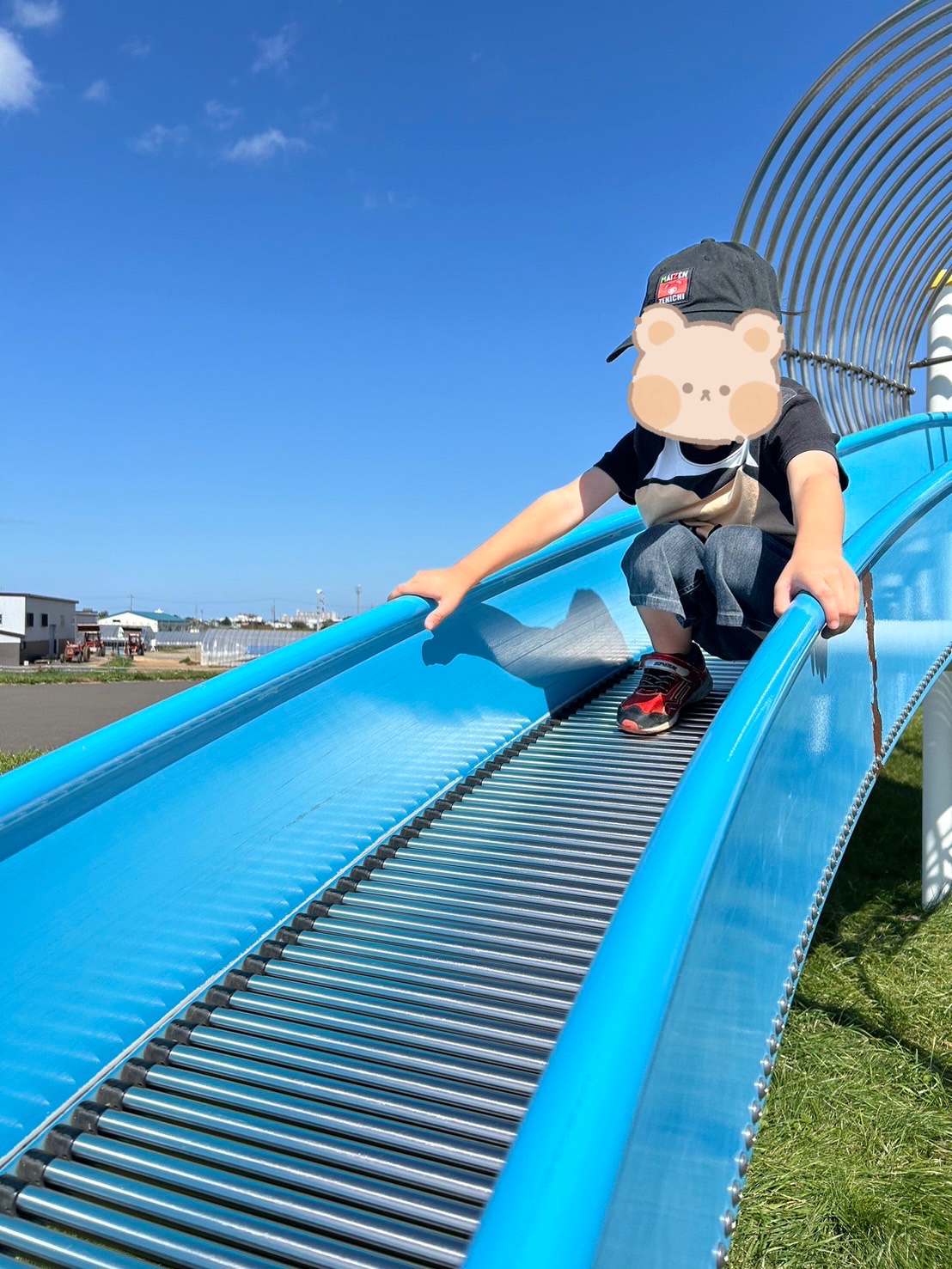 きたかぜ広場公園&尻尾取りゲーム