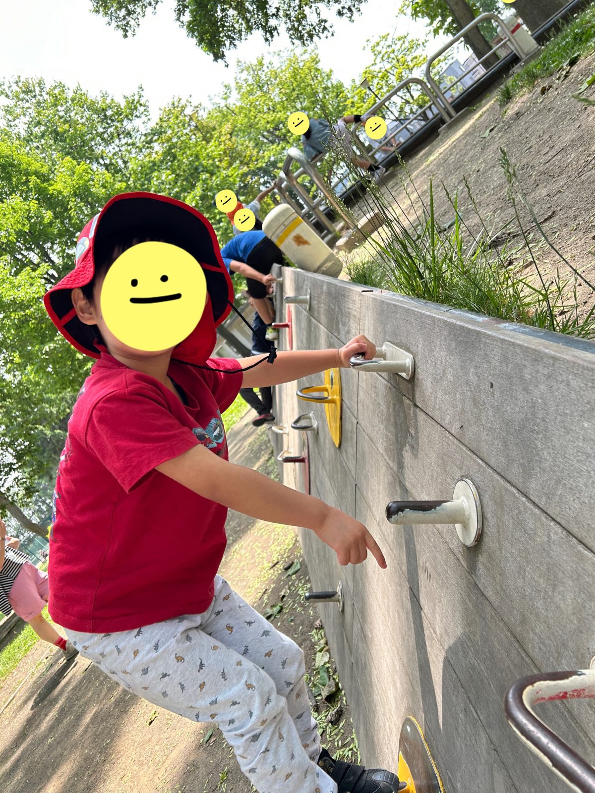 公園＆綱引き