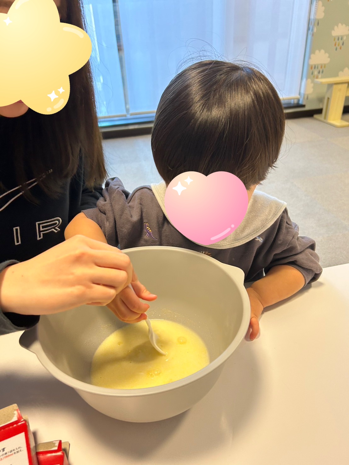 プリン作り&クリスマスツリー作り⓶