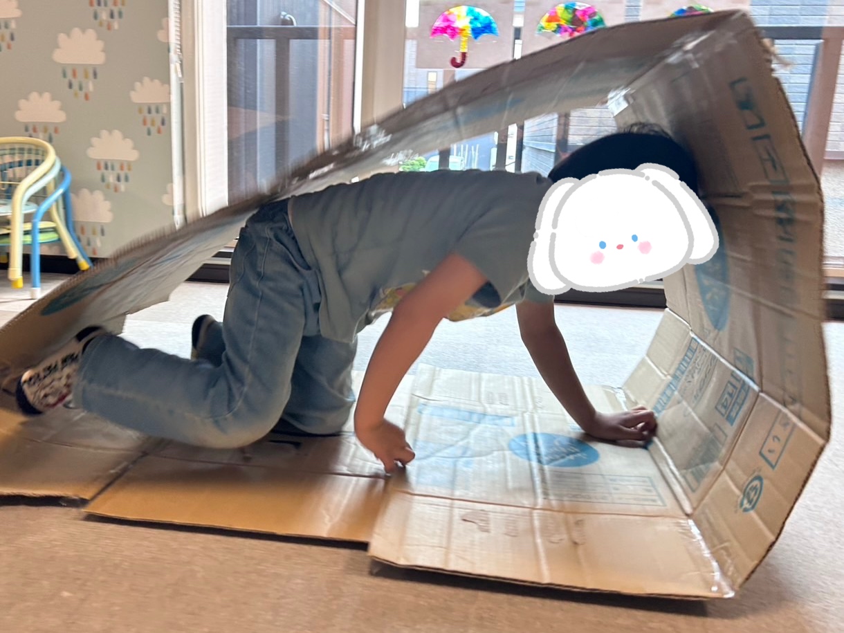 センサリーボトル🧂＆ダンボールキャタピラ📦