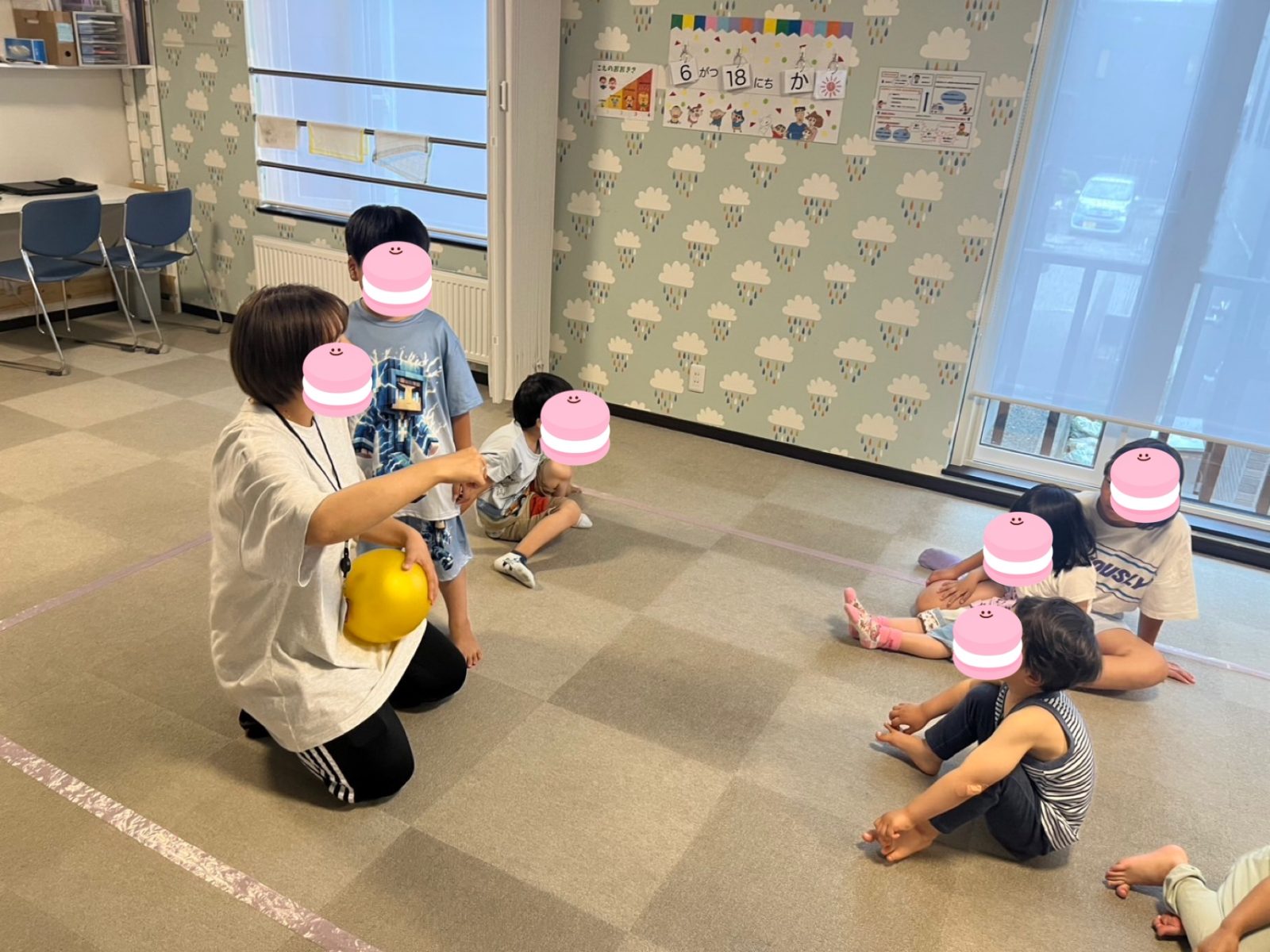 かたくりスライム＆コロコロドッチボール♬