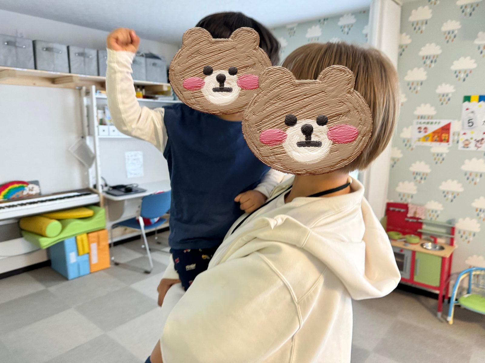 トドックステーション&ハンカチ落とし🏃♂️