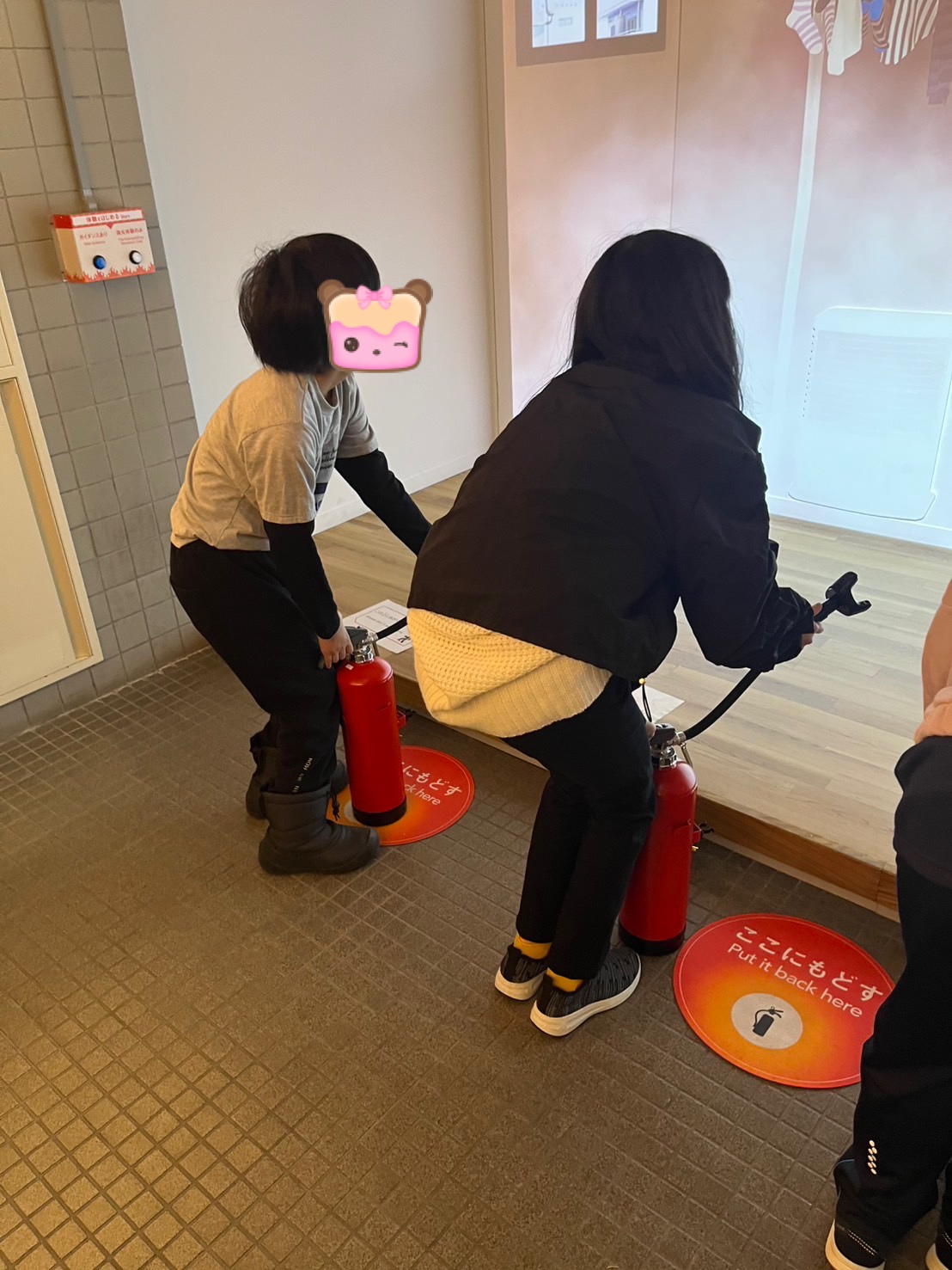避難訓練🔥