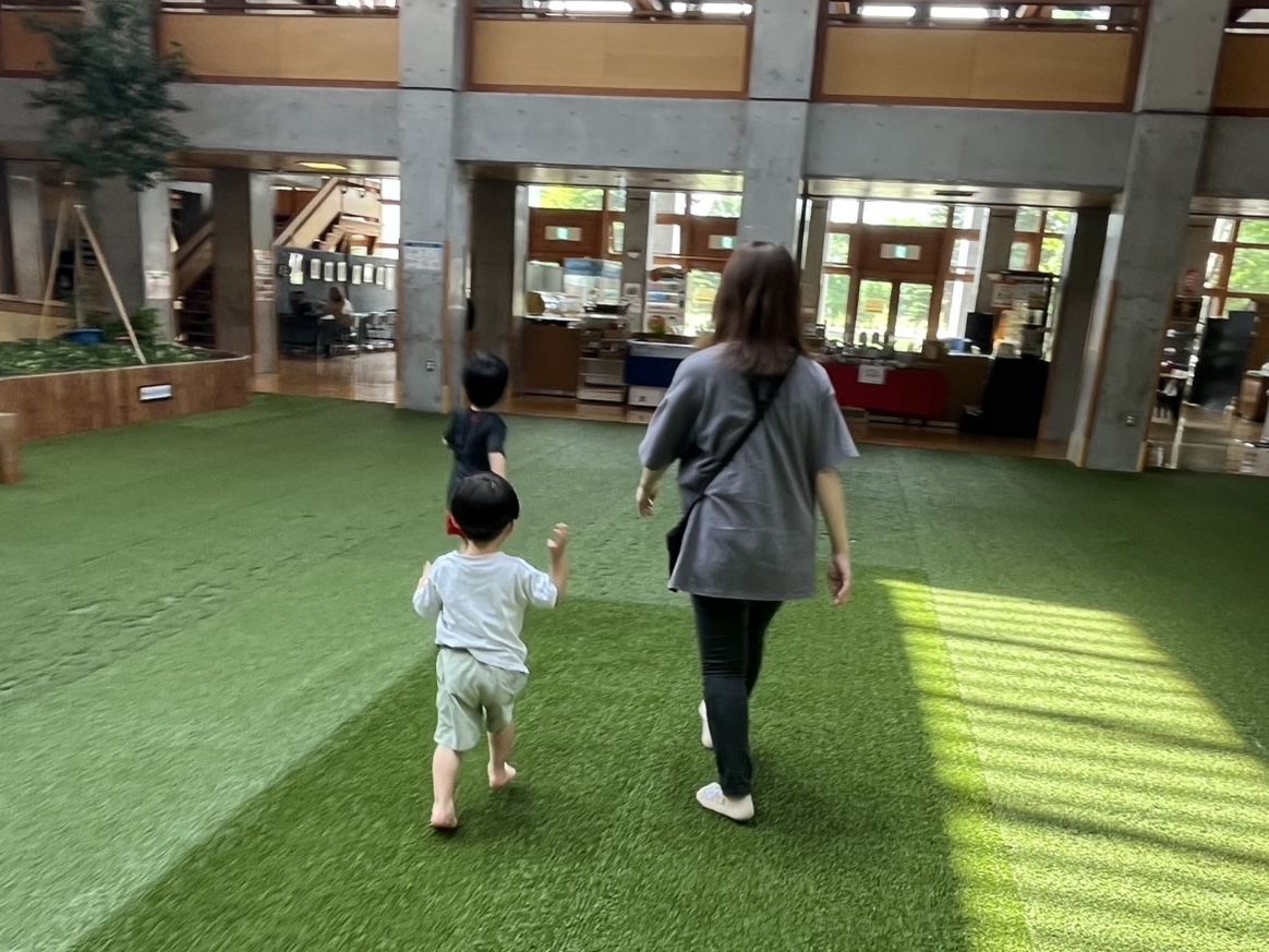 川下公園・室内遊び＆不思議な紙飛行機✈