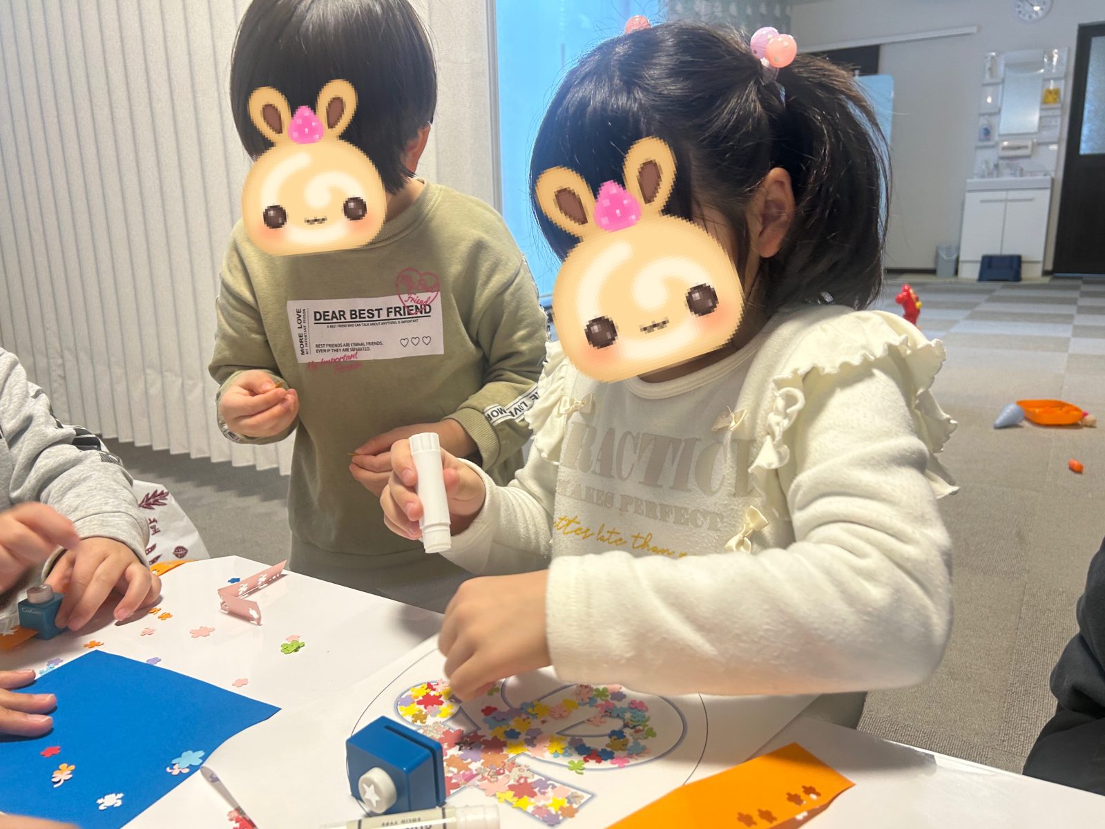 今日は室内で過ごしましたよ🎈