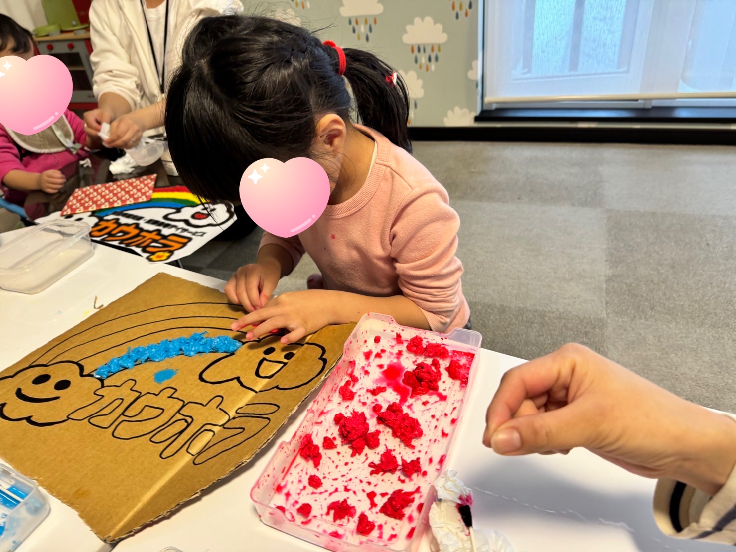 ちあふるひがし&ティッシュでカウホラ作り🌈