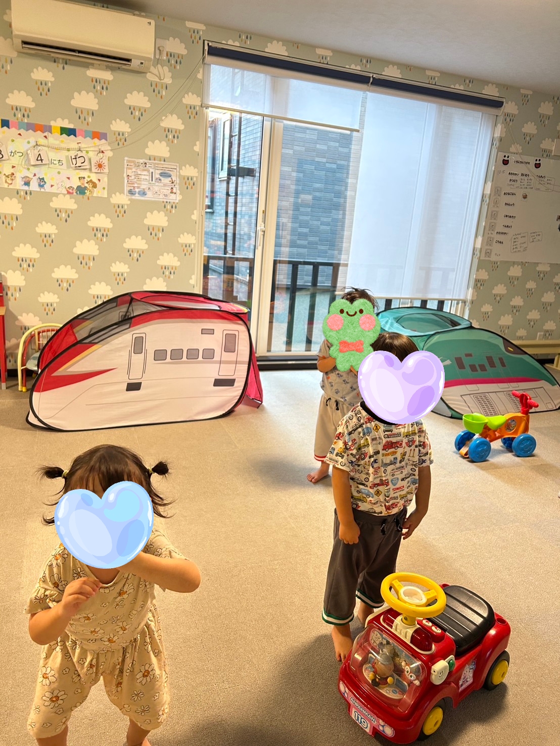 今週の前半🌈４日～６日☺