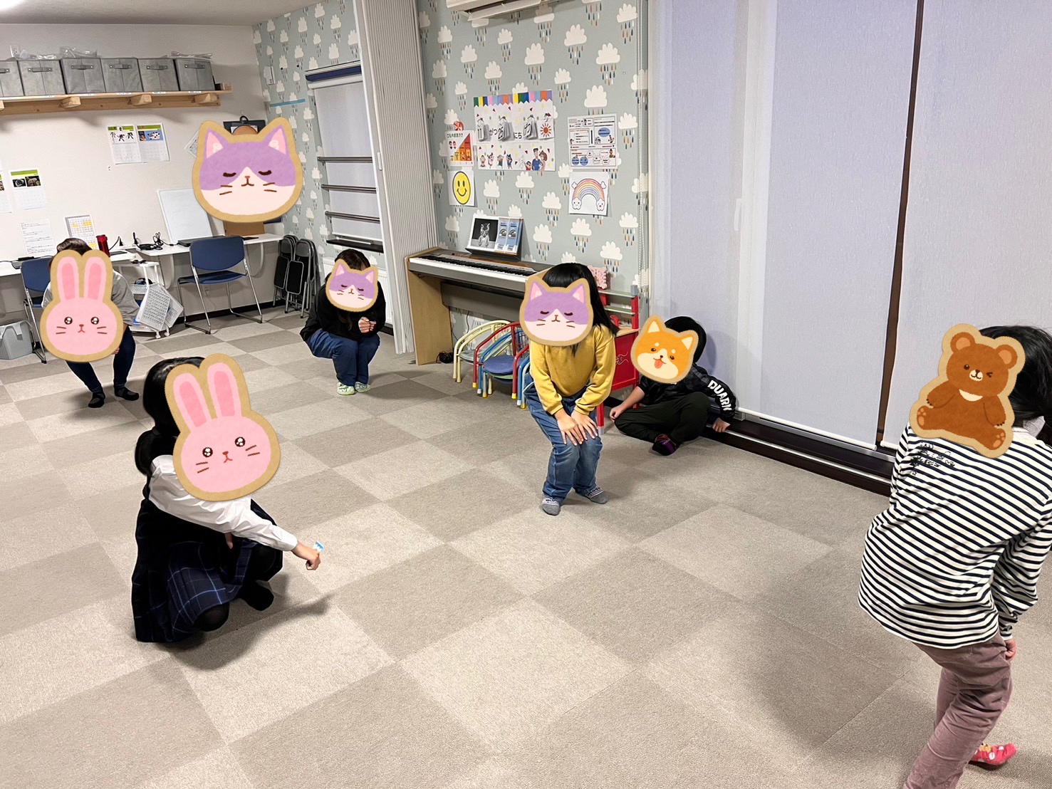 だるまさんのいちにち