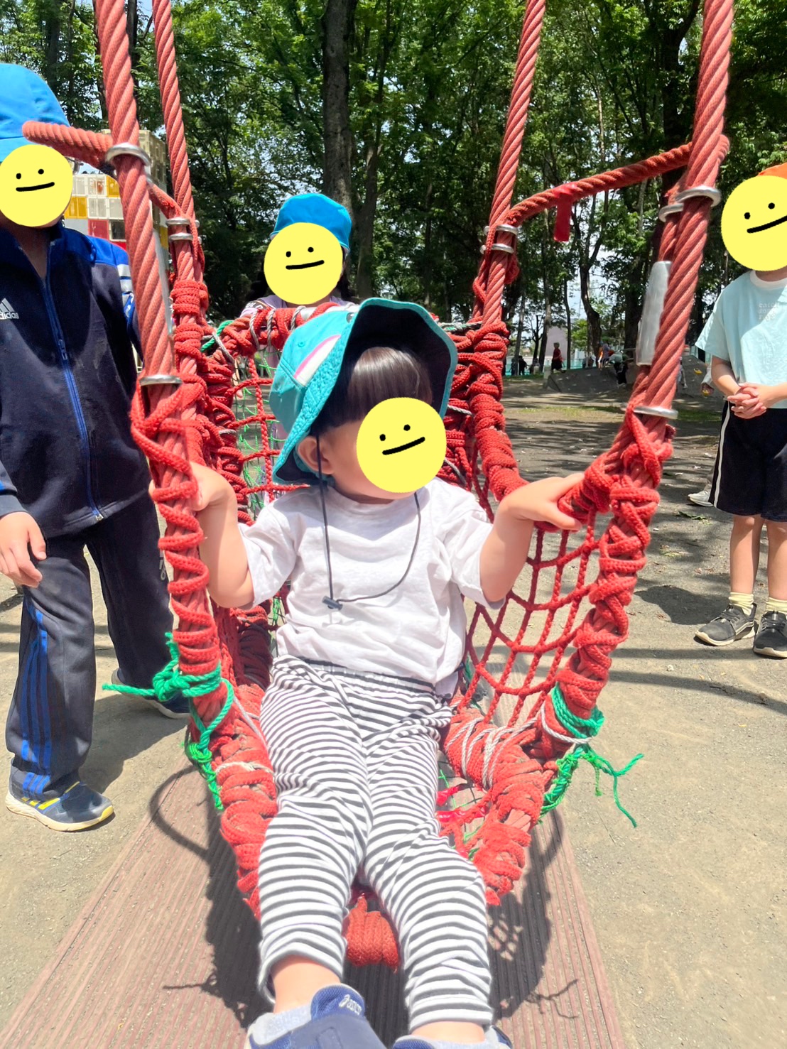 公園＆綱引き