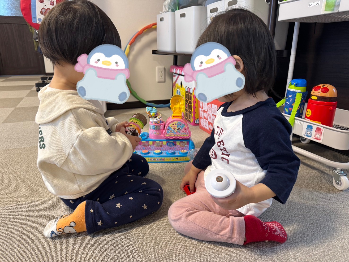 今日もたくさん遊んだよ🎵