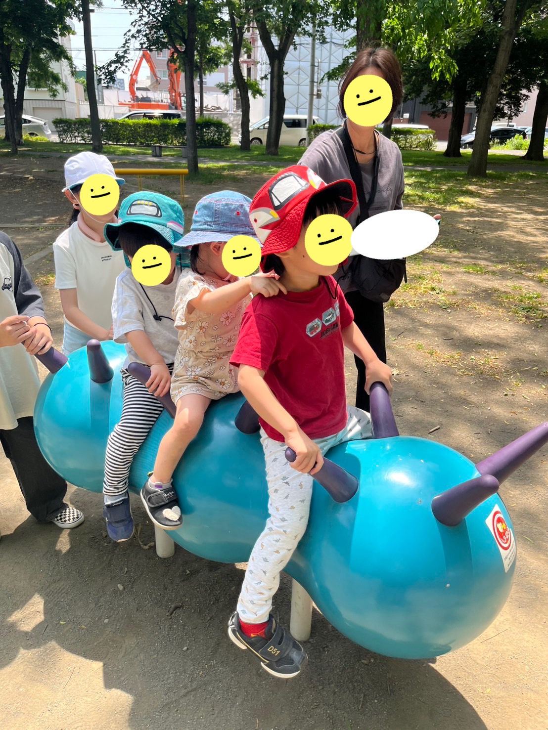 公園＆綱引き