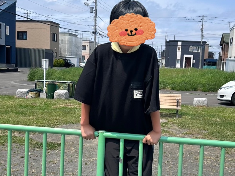 公園🛝＆キラキラスティック✨