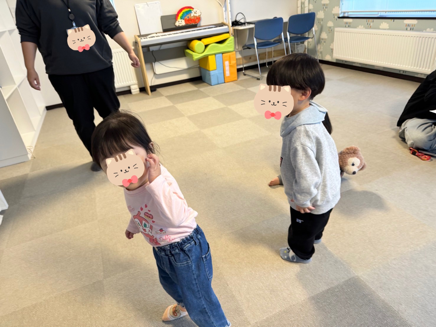新聞紙びりびり&モエレ山🏔