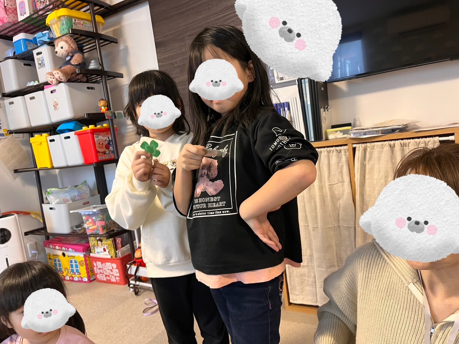 元町児童館&四つ葉探し🍀