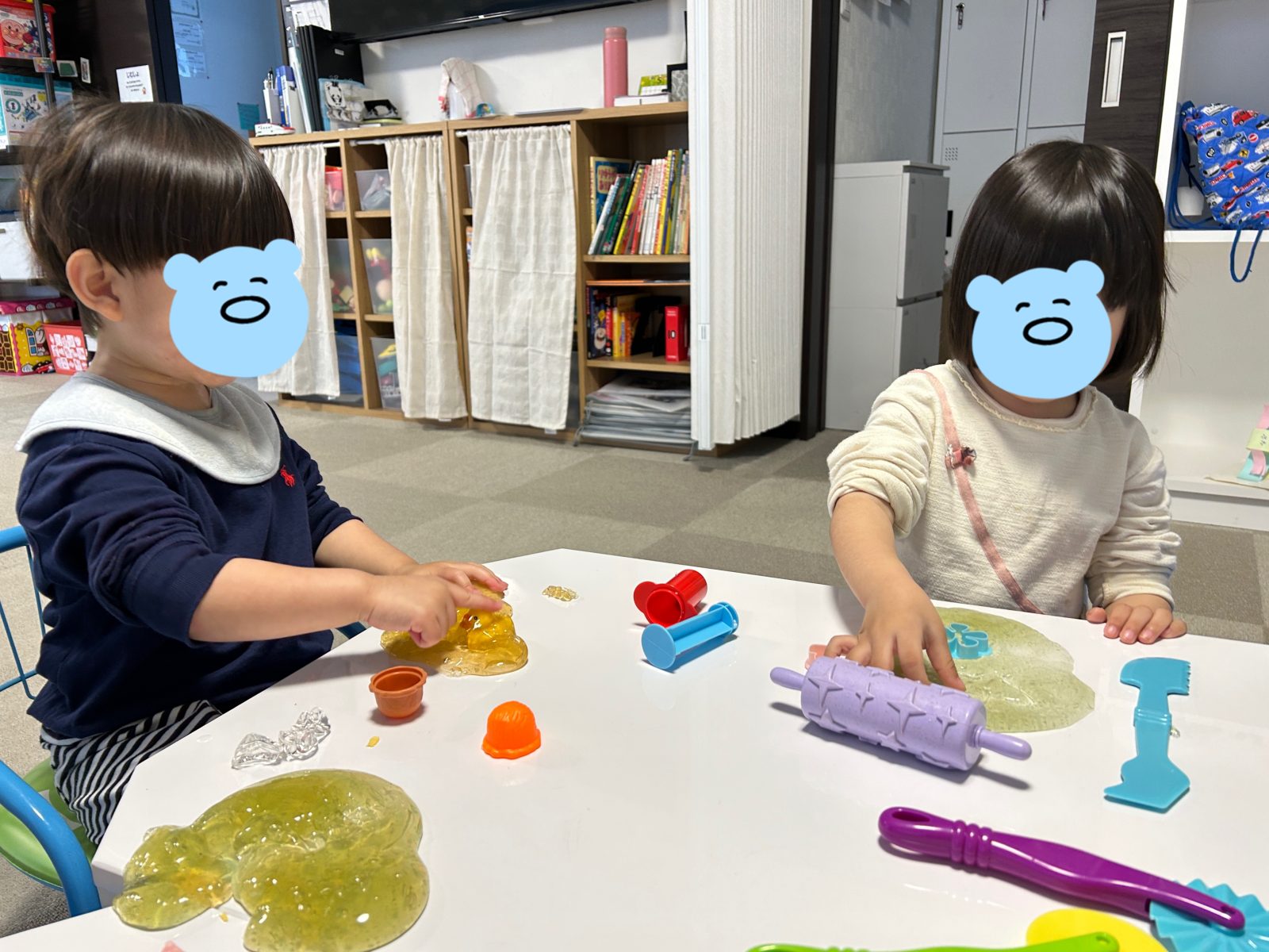 今日も元気いっぱいな子どもたち🎵