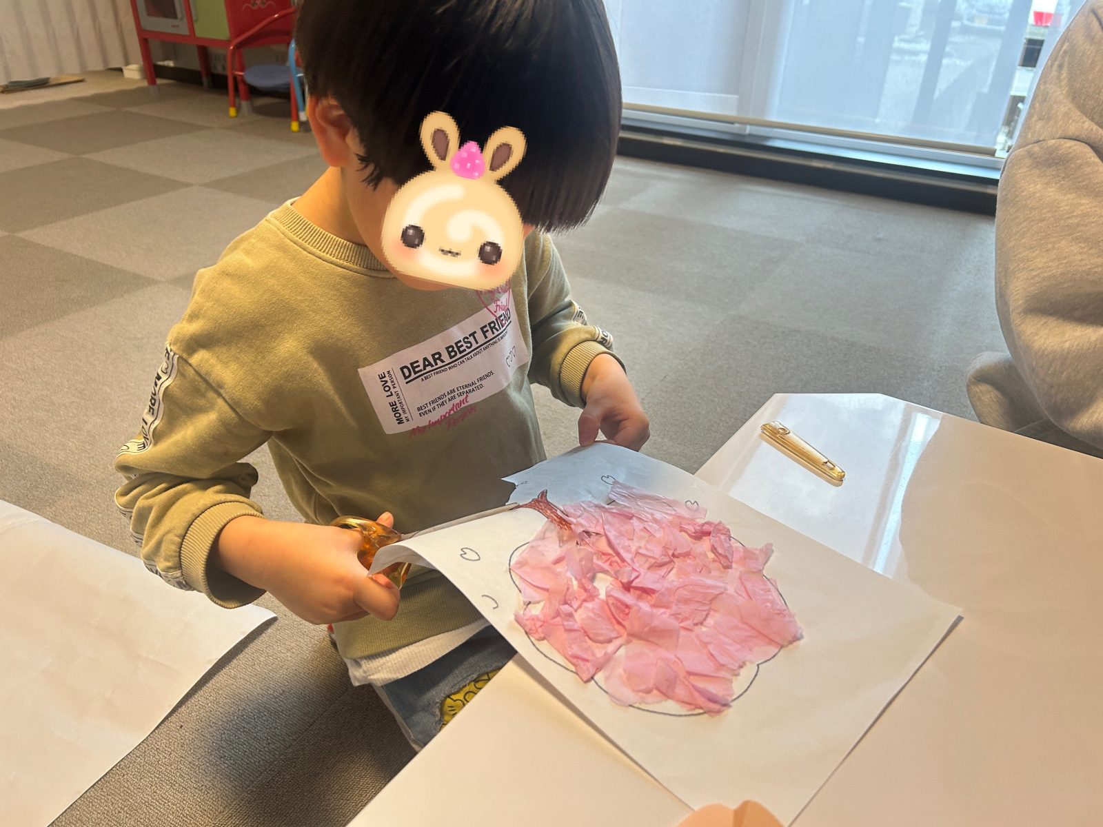 今日は室内で過ごしましたよ🎈