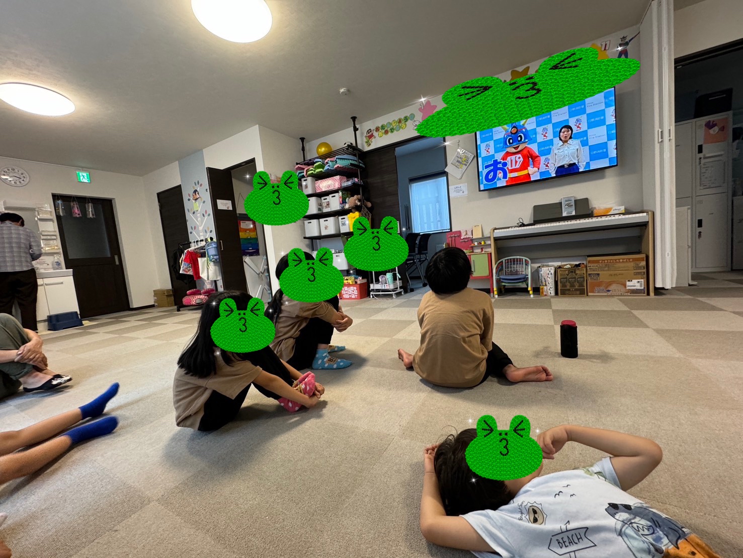 はじめての避難訓練🏃♂️