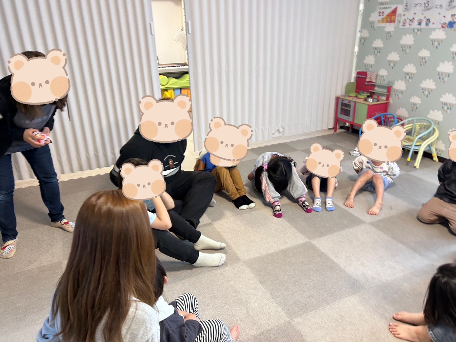 トドックステーション&ハンカチ落とし🏃♂️