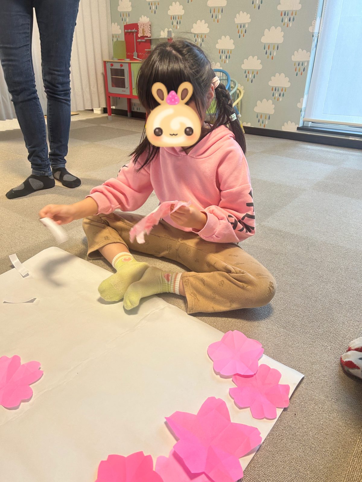 今日は室内で過ごしましたよ🎈