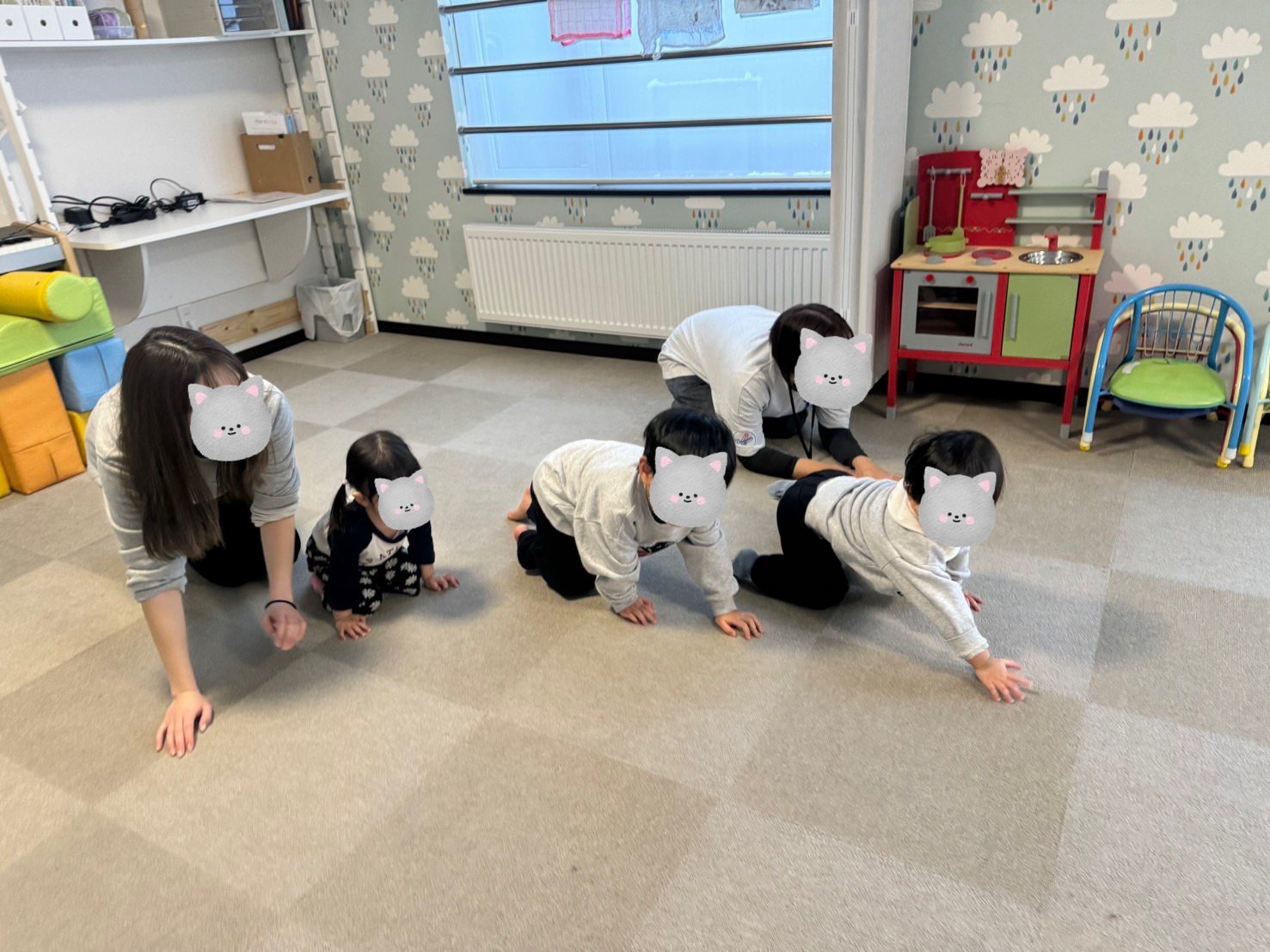 体をたくさん動かしました💃