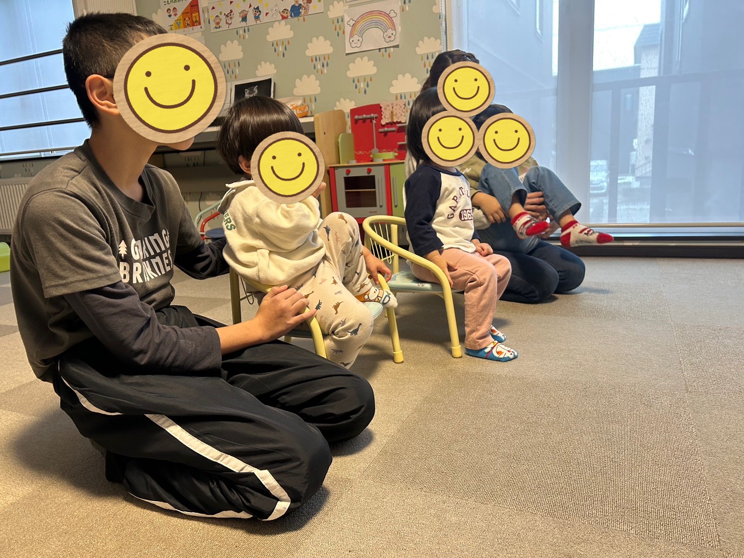 今日は場所を変えてみました🐻