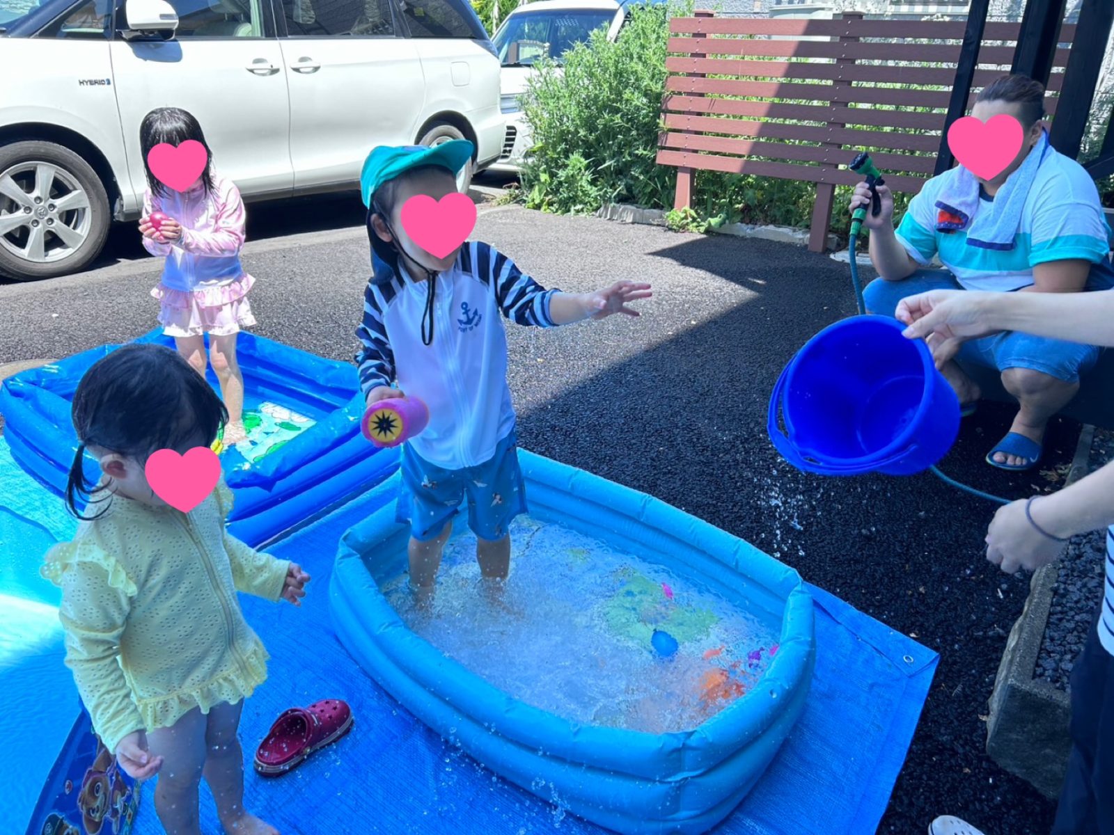 水遊び&クッキング
