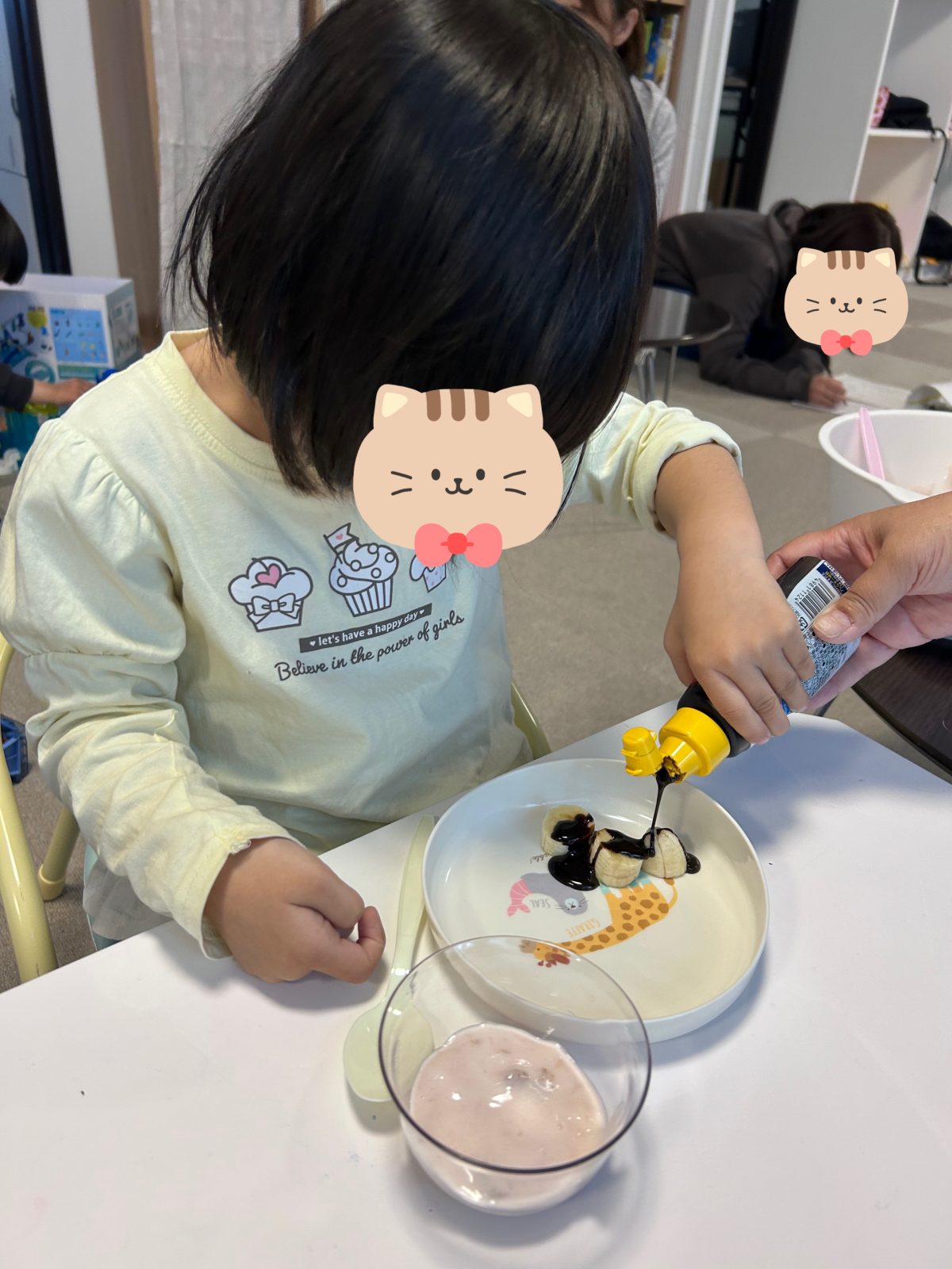 運動&フルーチェ作り🍓