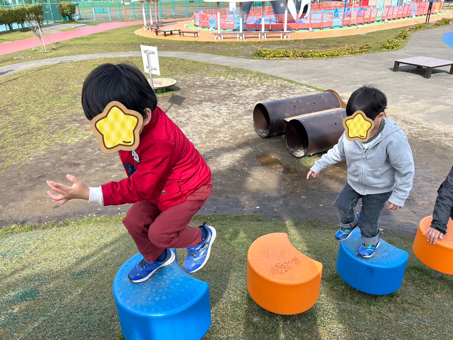 たくさん体を動かしたよ!!