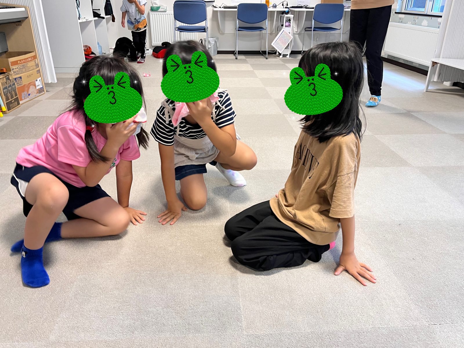 はじめての避難訓練🏃♂️