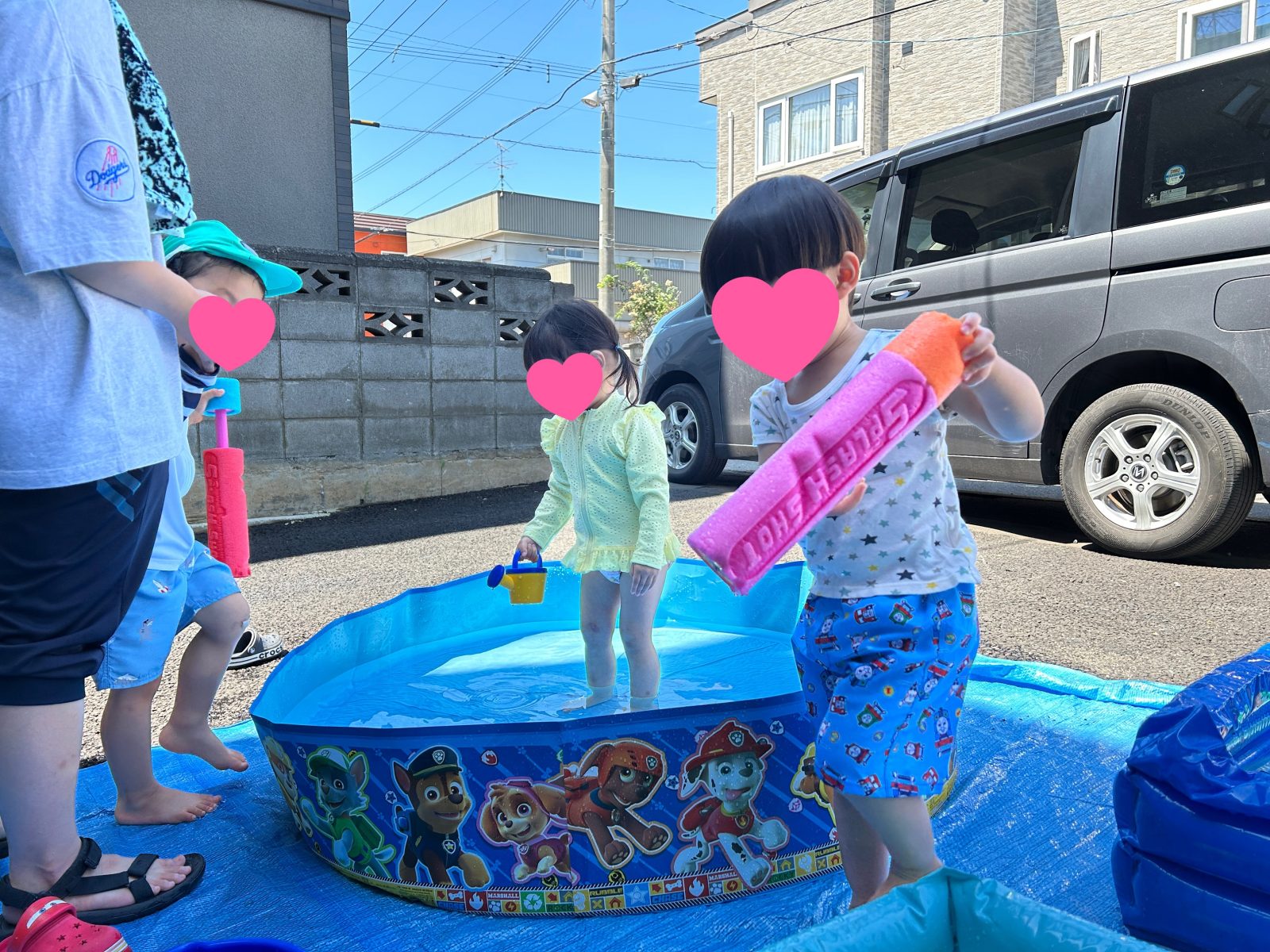 水遊び&クッキング