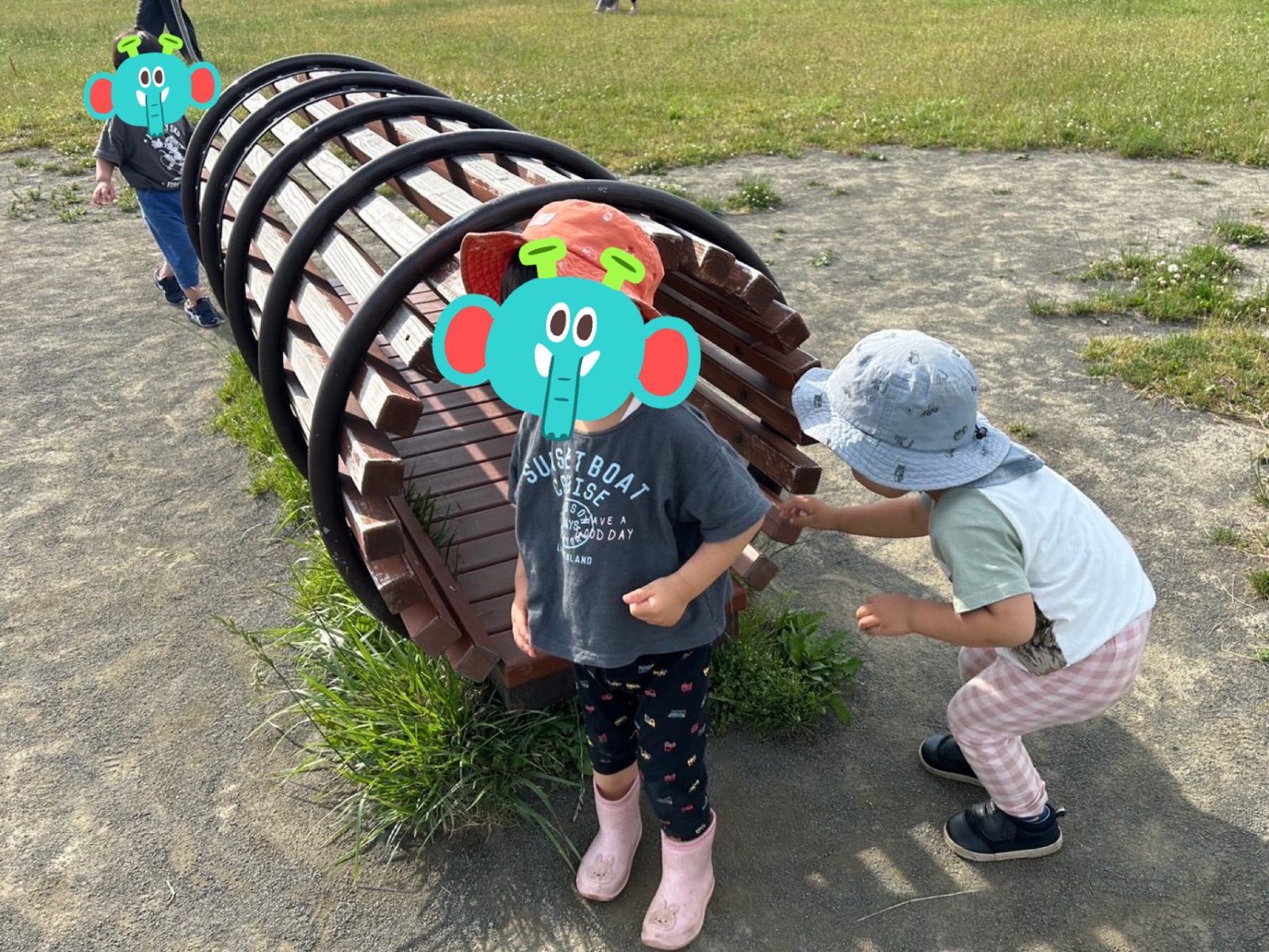 バッティング⚾&東雁来公園🌳