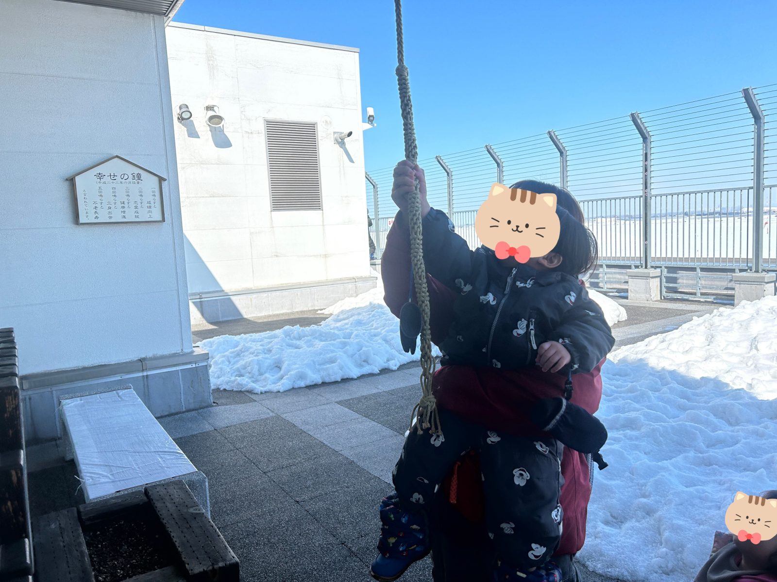 今日はとってもいい天気☀