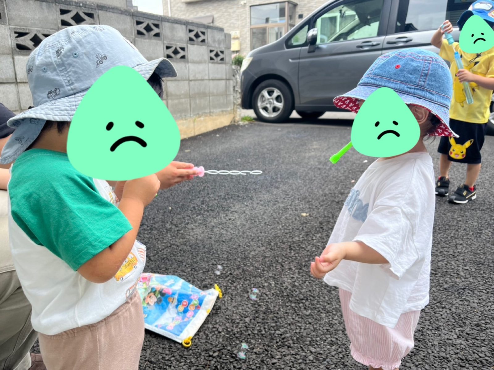 外遊び＆布の中身はな～んだ！