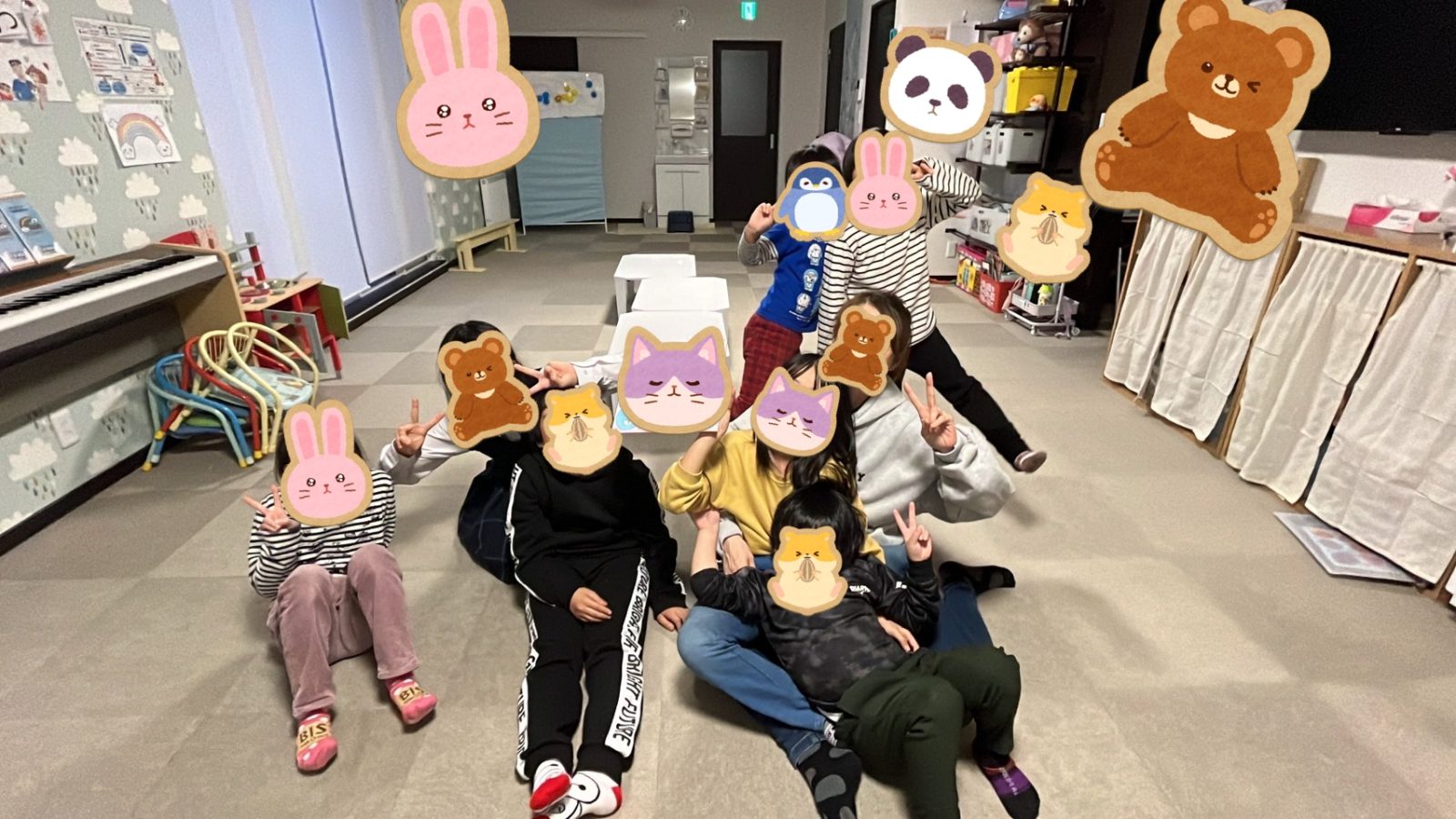 だるまさんのいちにち