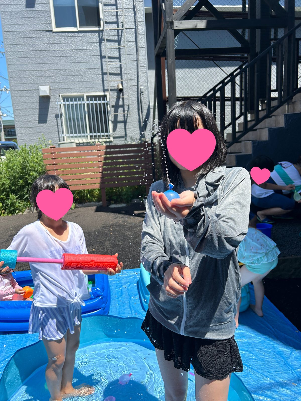 水遊び&クッキング