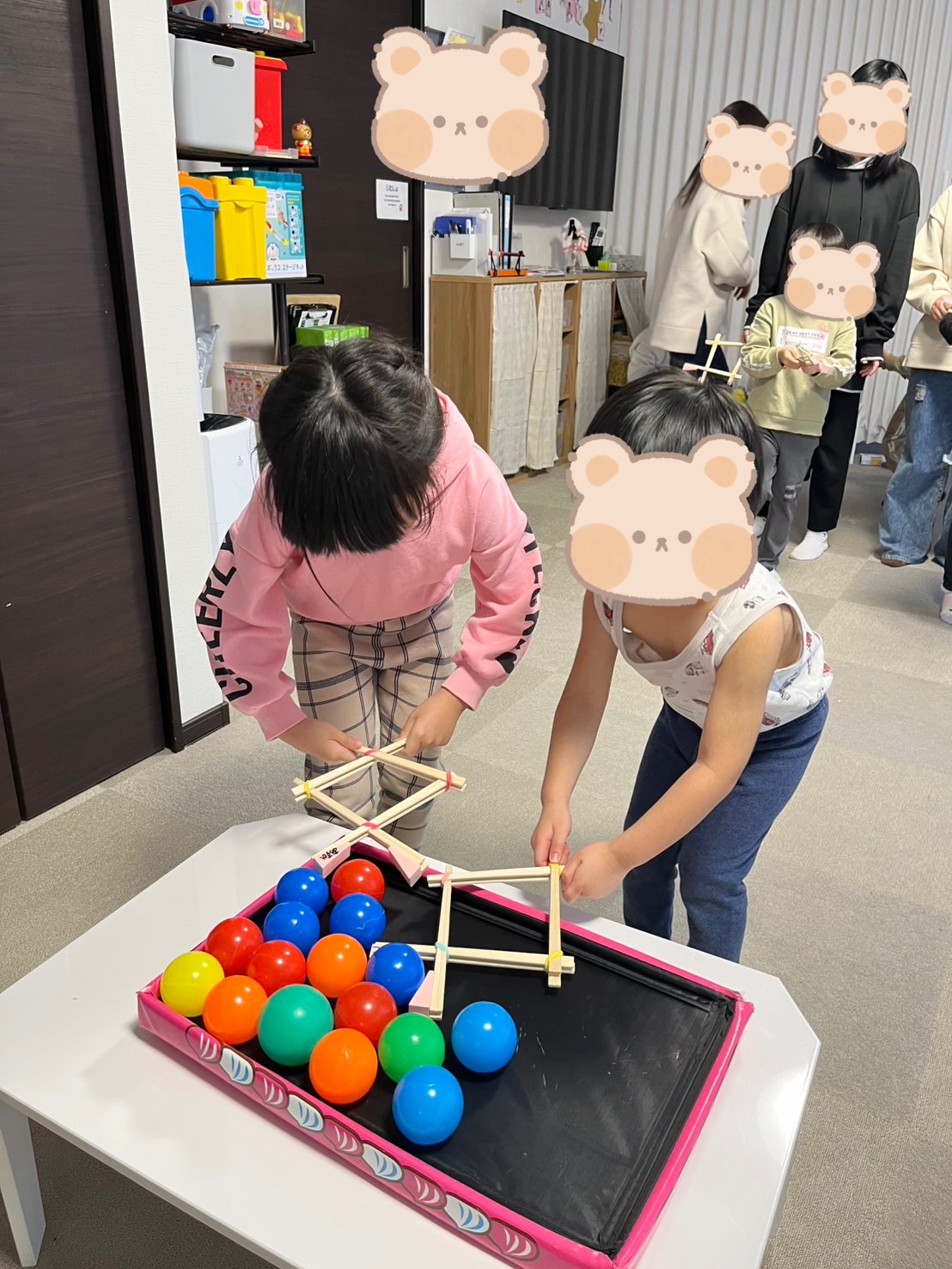 今日は室内で元気に活動しましたよ♬