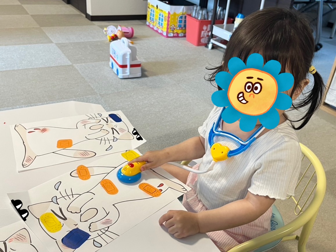 公園🛝＆図書館📚チームと製作😺🩹チーム