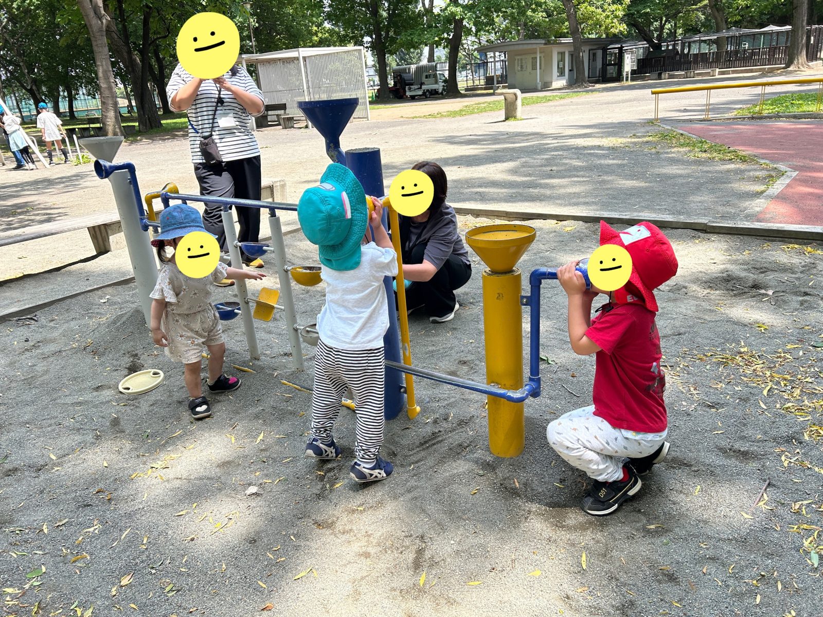 公園＆綱引き
