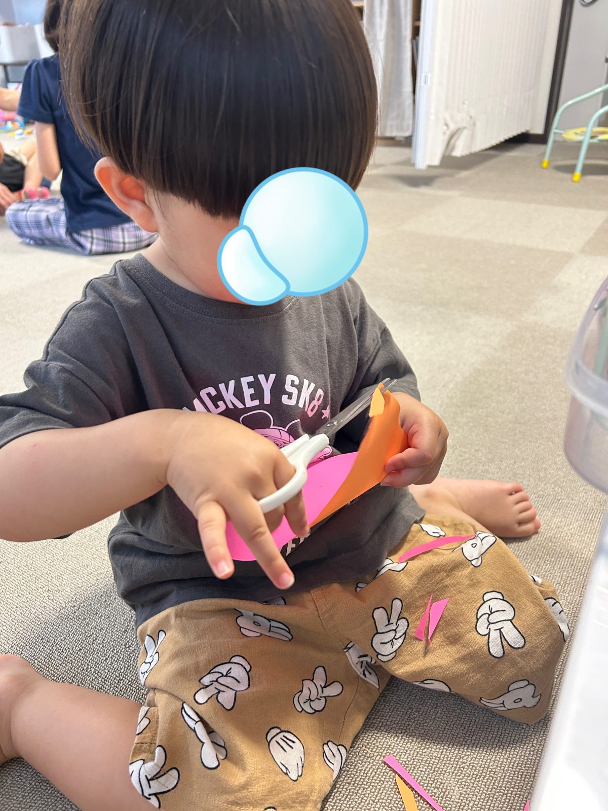 公園&折り紙・絵合わせ